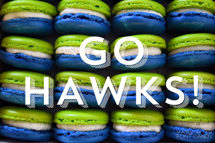 Seahawks Macaron Packs